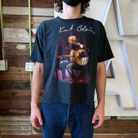 90's Boxy Kurt Cobain Tee - XL