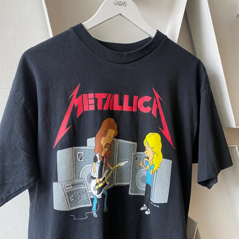90's Metallica Beavis & Butthead Tee - Large