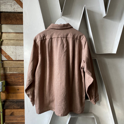 50's Buckskein Joe Wool Shirt - Large