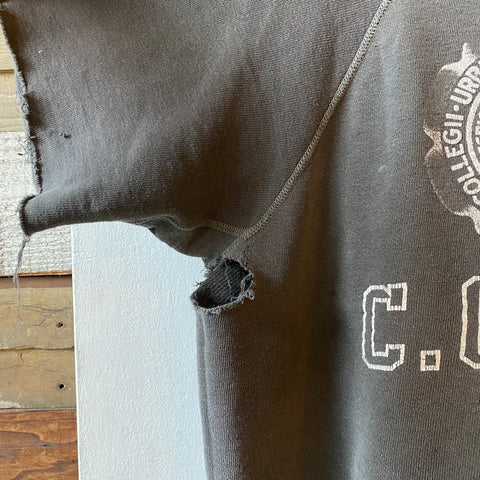 60’s Thrashed CCNY Chopper Sweatshirt - Large