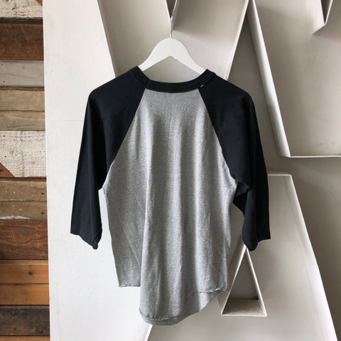 80's Quarter Flash Raglan - Medium
