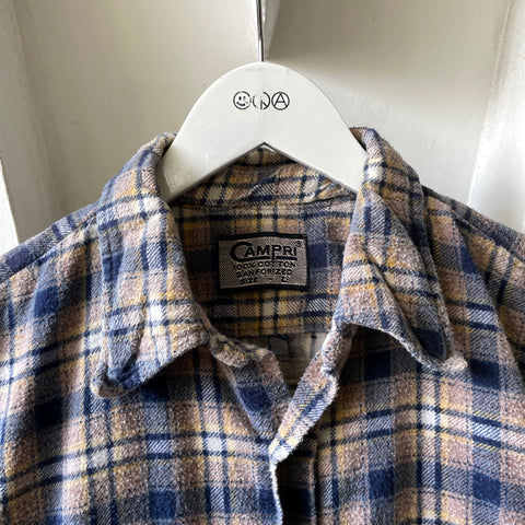 80’s Campri Plaid Flannel - Large