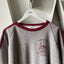 70's University Of Victoria Raglan Crew - Large