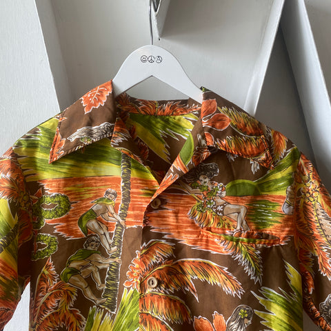 70's Aloha Shirt - Large