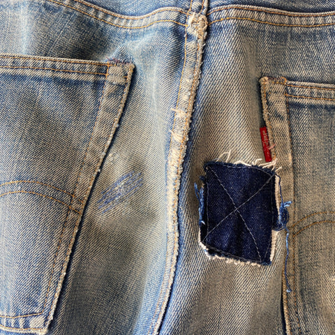 70's Levi’s 505 Big E - 35” x 35”