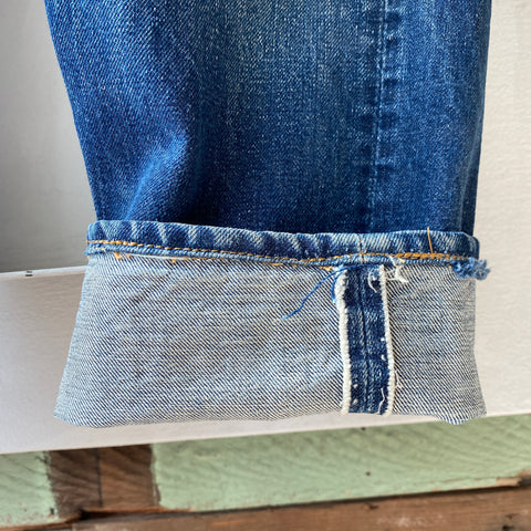 70's Levi’s 505 Big E - 35” x 35”