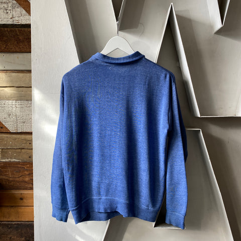 70's Quarter Zip Sweat - Large