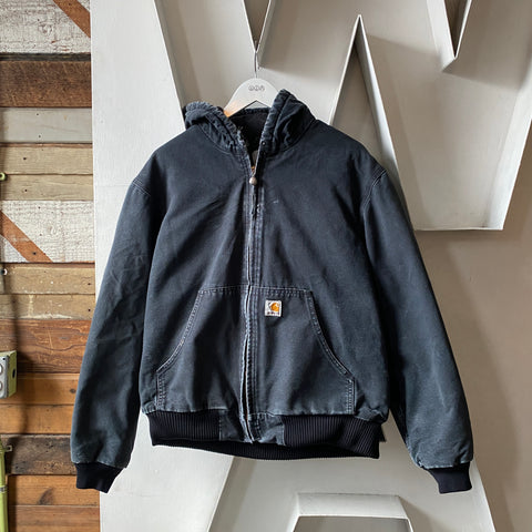 Hooded Carhartt Work Jacket - Large