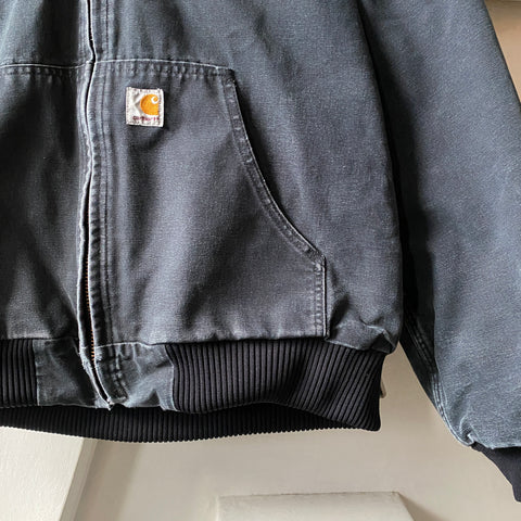 Hooded Carhartt Work Jacket - Large