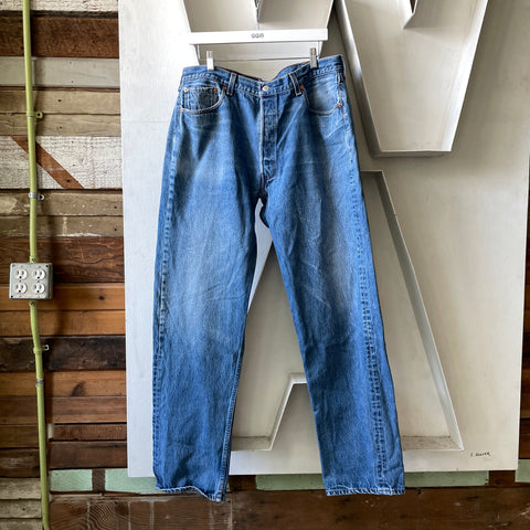 90’s Levi’s 501 Denim - 36” x 32”
