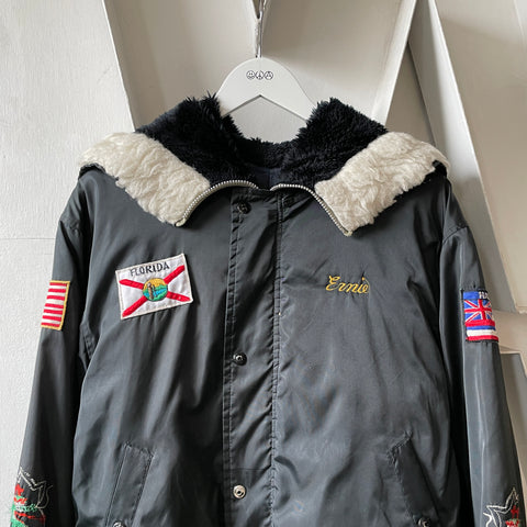 70’s Korean Souvenir Parka - Large