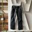 80's Leather Pants - 29" x 30"