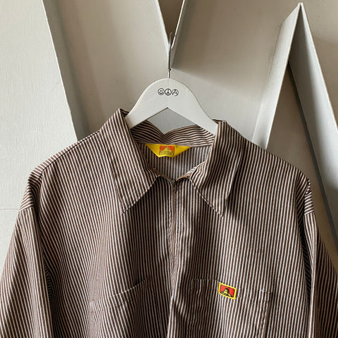 70's Ben Davis 1/4 Zip Long Sleeve - XL