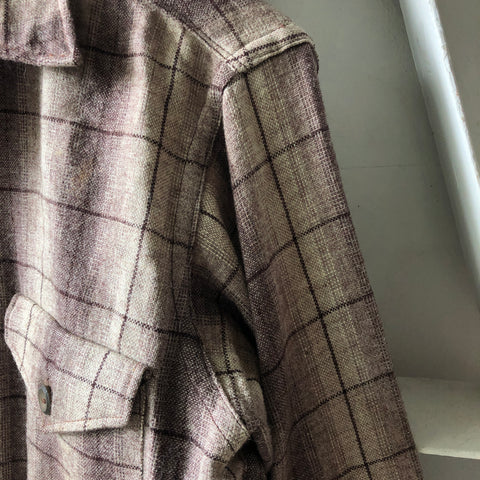 70's Wool Flannel - Medium