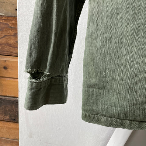 50's P53 HBT USMC Utility Shirt - Medium
