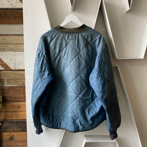 70's Quilted Jacket - XL