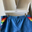 70’s Rainbow Striped Trunks - 35” x 2”