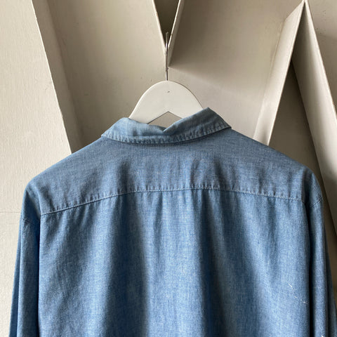 70's Chambray Shirt - XL