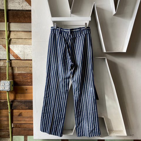 80's Striped Trousers - 30” x 29”