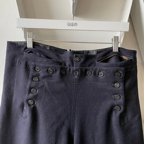 40’s USN Wool Utility Trousers - 34” x 33”