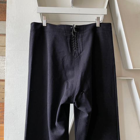 40’s USN Wool Utility Trousers - 34” x 33”
