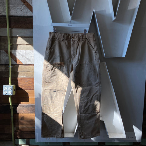 Thrashed Carhartt Dungarees - 35” x 29”