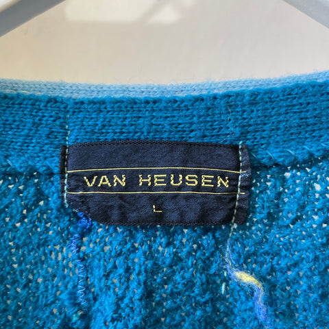 70’s Van Heusen Boucle Cardigan - Small