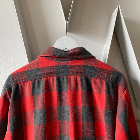 70’s Five Brother Cotton Flannel - Large
