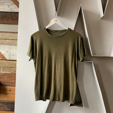 70’s Military Blank Tee - Medium