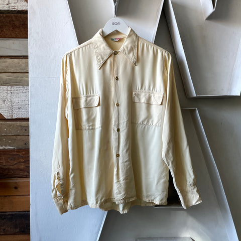 60’s BVD Button Up Shirt - Large
