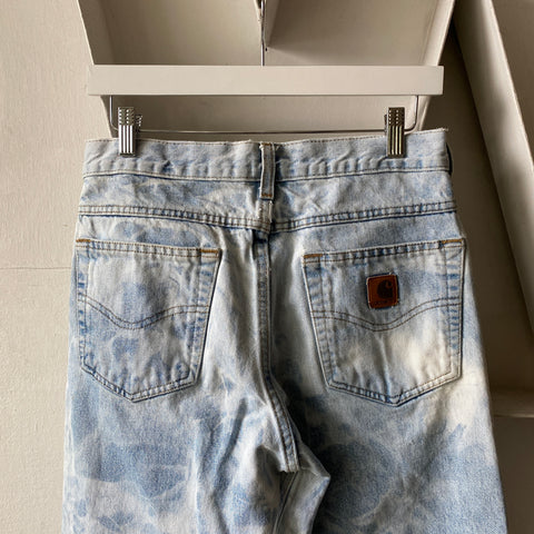 Bleached Carhartt Denim - 30” x 31.5”