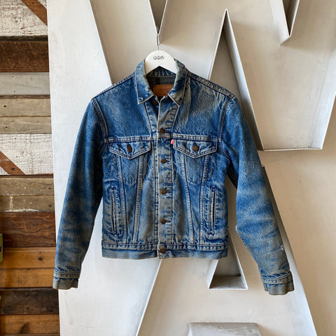 80's Lined Levis Trucker - Small