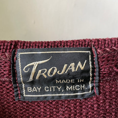 40’s Boat Collar Sweater - Small