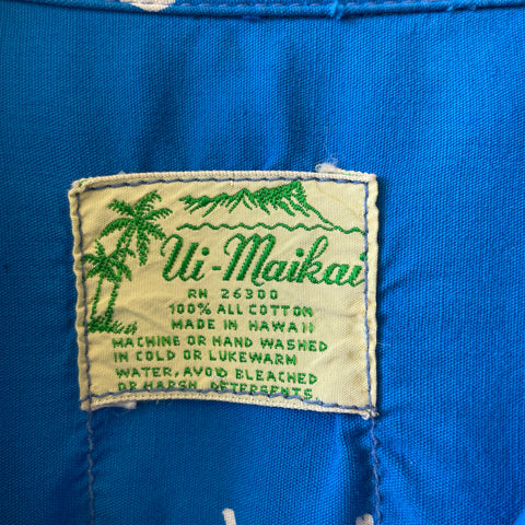 60’s Ui-Maikai Aloha Shirt - Large