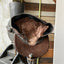60’s Lined Leather Cap - Small