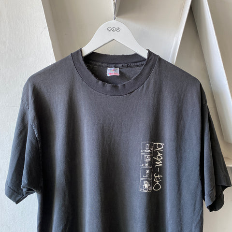 90's Faded Tech Tee - XL