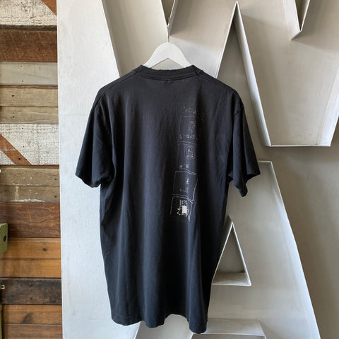 90's Faded Tech Tee - XL