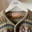 70’s Patterned Mohair Sweater - Large