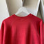 70’s Faded Red Crewneck Sweatshirt - Small