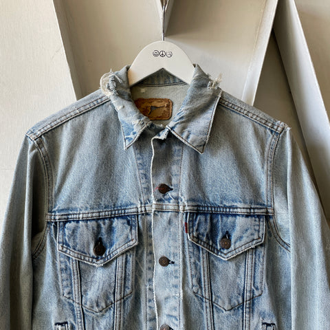 80’s Levi’s Thrashed Denim Trucker Jacket - Small