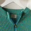 60’s Munsingwear Waffleknit Zip Sweater - Large