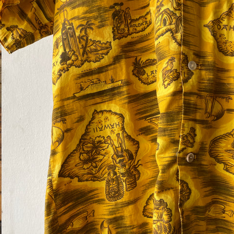 70's Aloha Shirt - Large