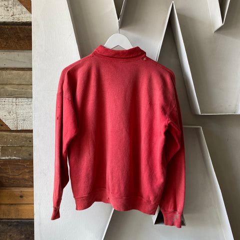 60's Collared Sweatshirt - Large