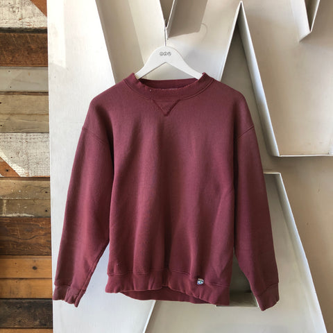 Faded Plum Discus Sweatshirt - Medium