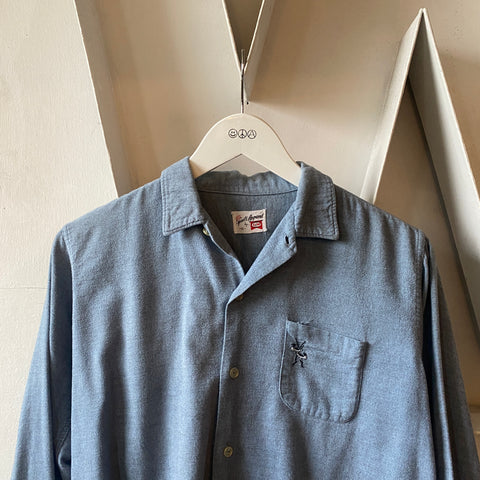 50’s Embroidered Button Up - Small