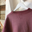 Faded Plum Discus Sweatshirt - Medium