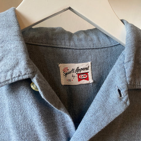 50’s Embroidered Button Up - Small