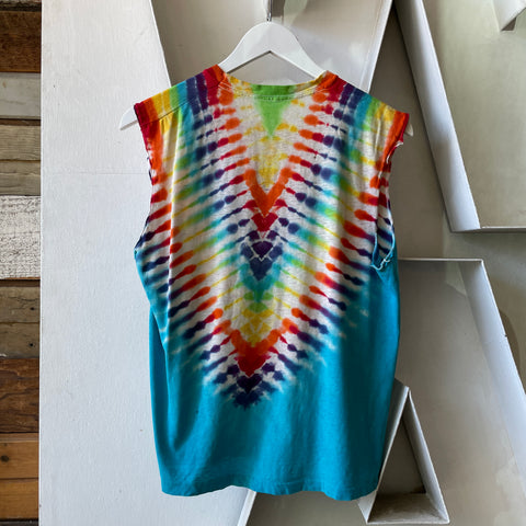 80’s Tie Dye Psychedelic Chopper - Small