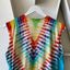 80’s Tie Dye Psychedelic Chopper - Small
