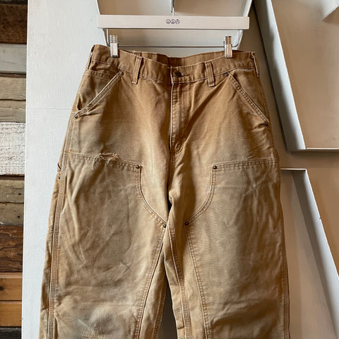 90’s Thrashed Carhartt Dungarees - 32” x 33”
